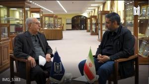 دیدار رئیس موزه دانشگاه علوم پزشکی تبریز با استادبرجسته وپیشکسوت ، دکتر حیدرقلی توفیقی